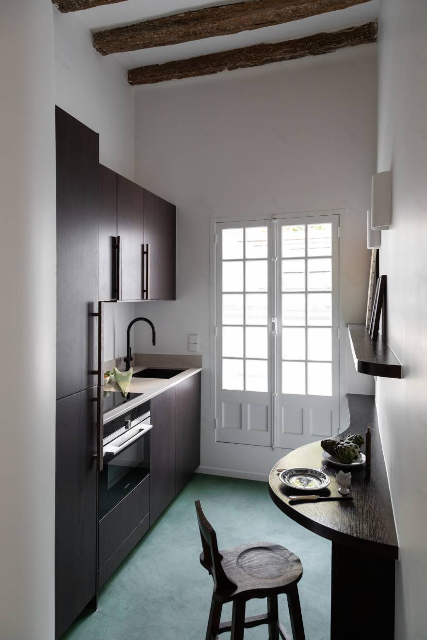 巴黎小空间优化设计 | 22 平米公寓的极致利用-10