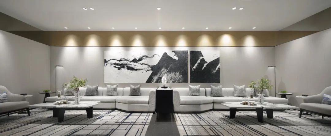 融创华北│郑州漫山艺术中心——东方水墨韵味的现代空间设计-34