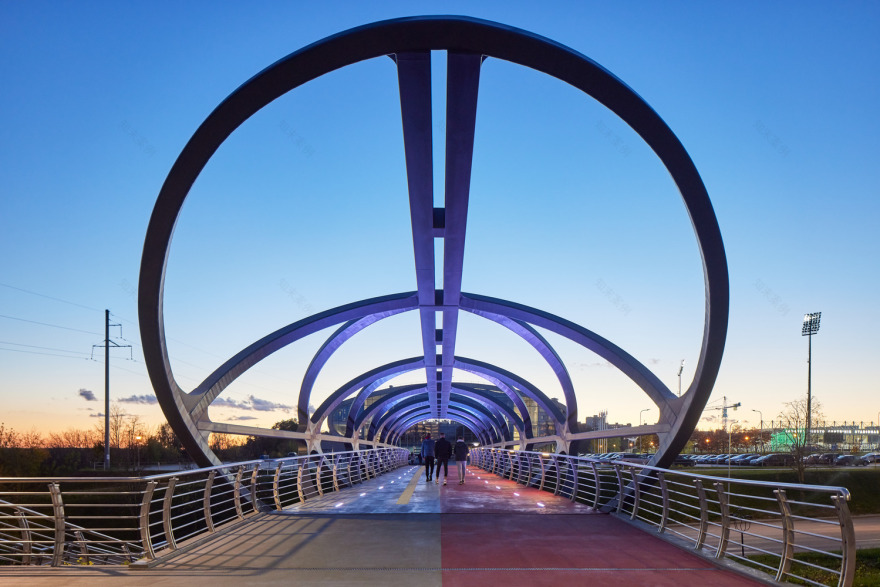 立陶宛 Jonava 的人行天桥丨Architektüros linija-27