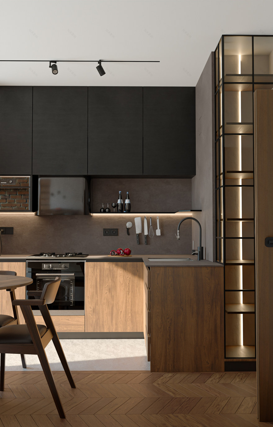 阁楼公寓丨乌克兰丨Dmytro Drofiak-27