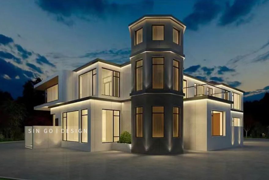 上海御湖香水湾轻奢别墅设计丨中国上海丨星杰国际设计-26