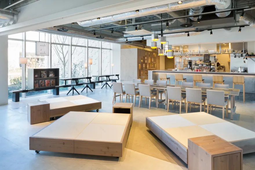 面包图书馆 · 日本 Fujisawa 面包店设计-14