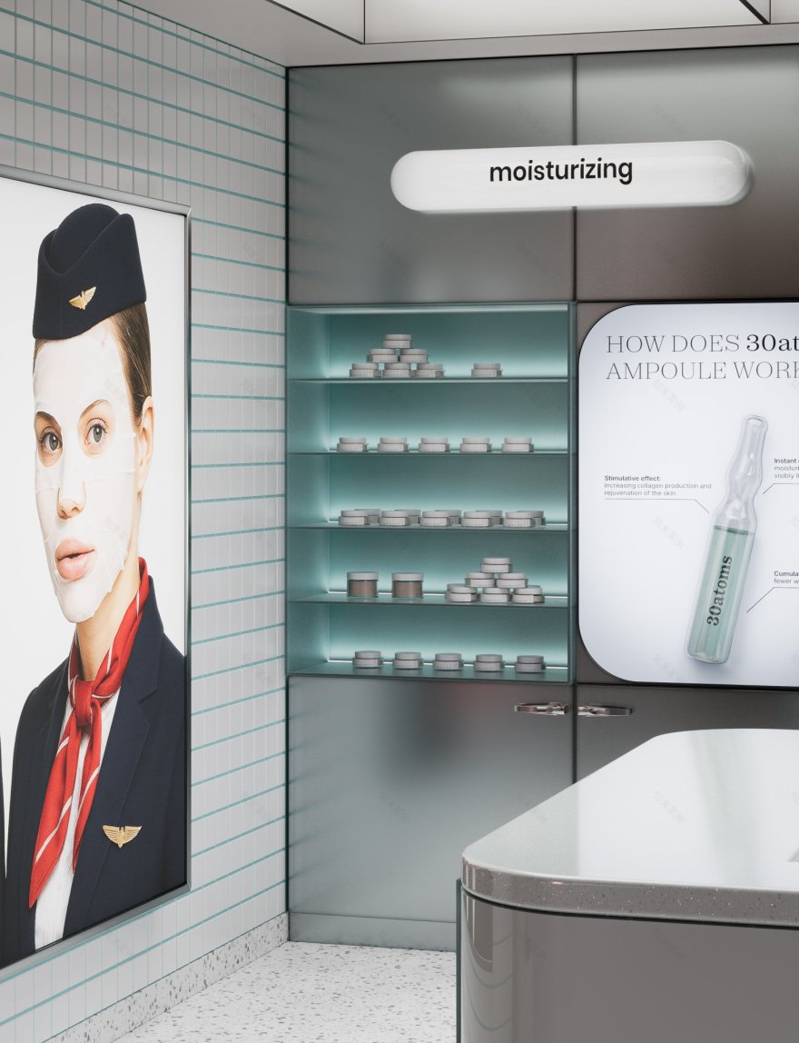 护肤品牌30atoms快闪店丨Kseniya Popova-11