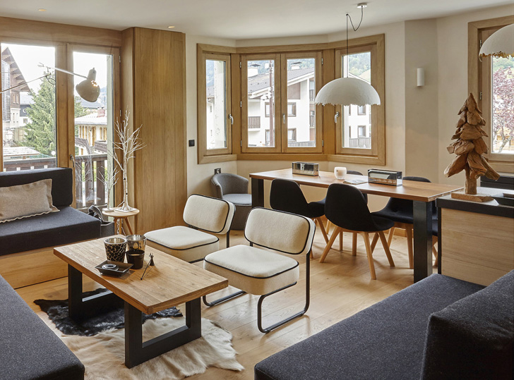 Megeve Refuge 打造现代阿尔卑斯山居-6