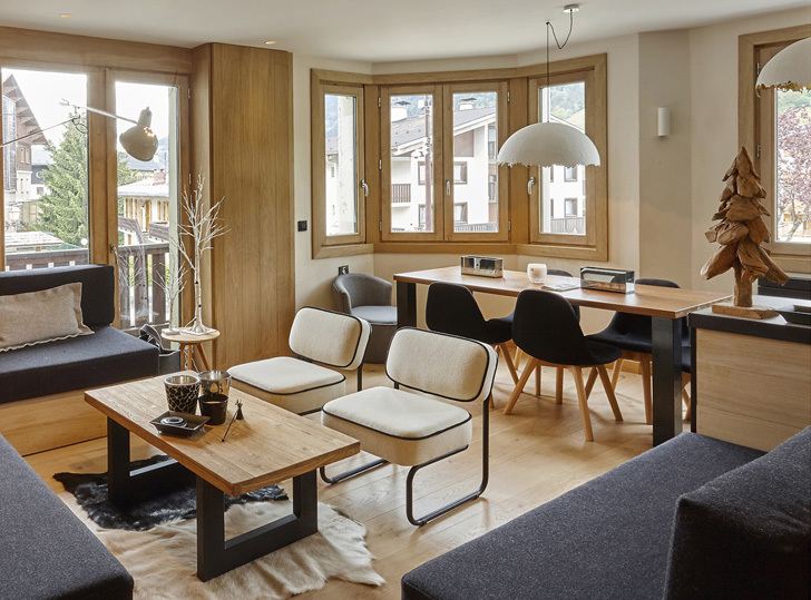 Megeve Refuge 打造现代阿尔卑斯山居-6