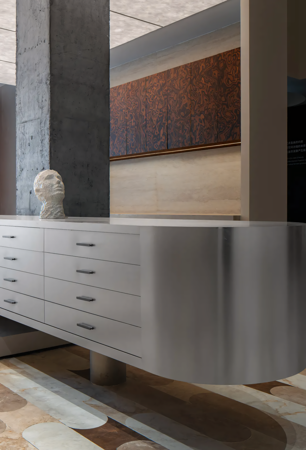 博思道设计丨佛山瓷砖展厅-23