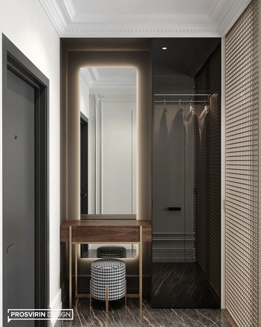 现代轻奢住宅丨Prosvirin Design-17