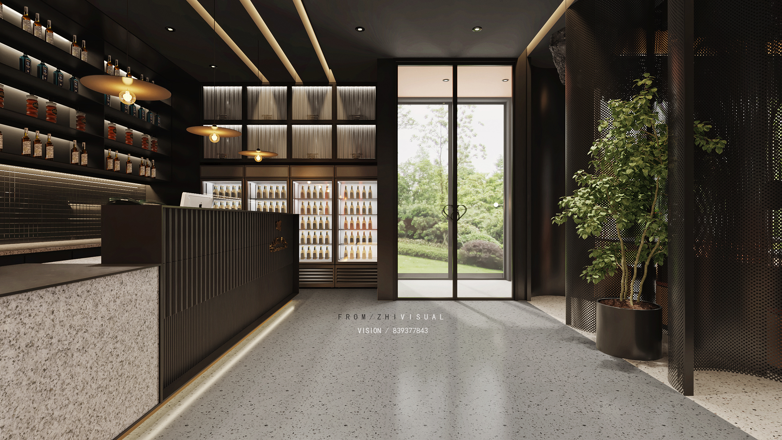 餐饮店效果表现-11