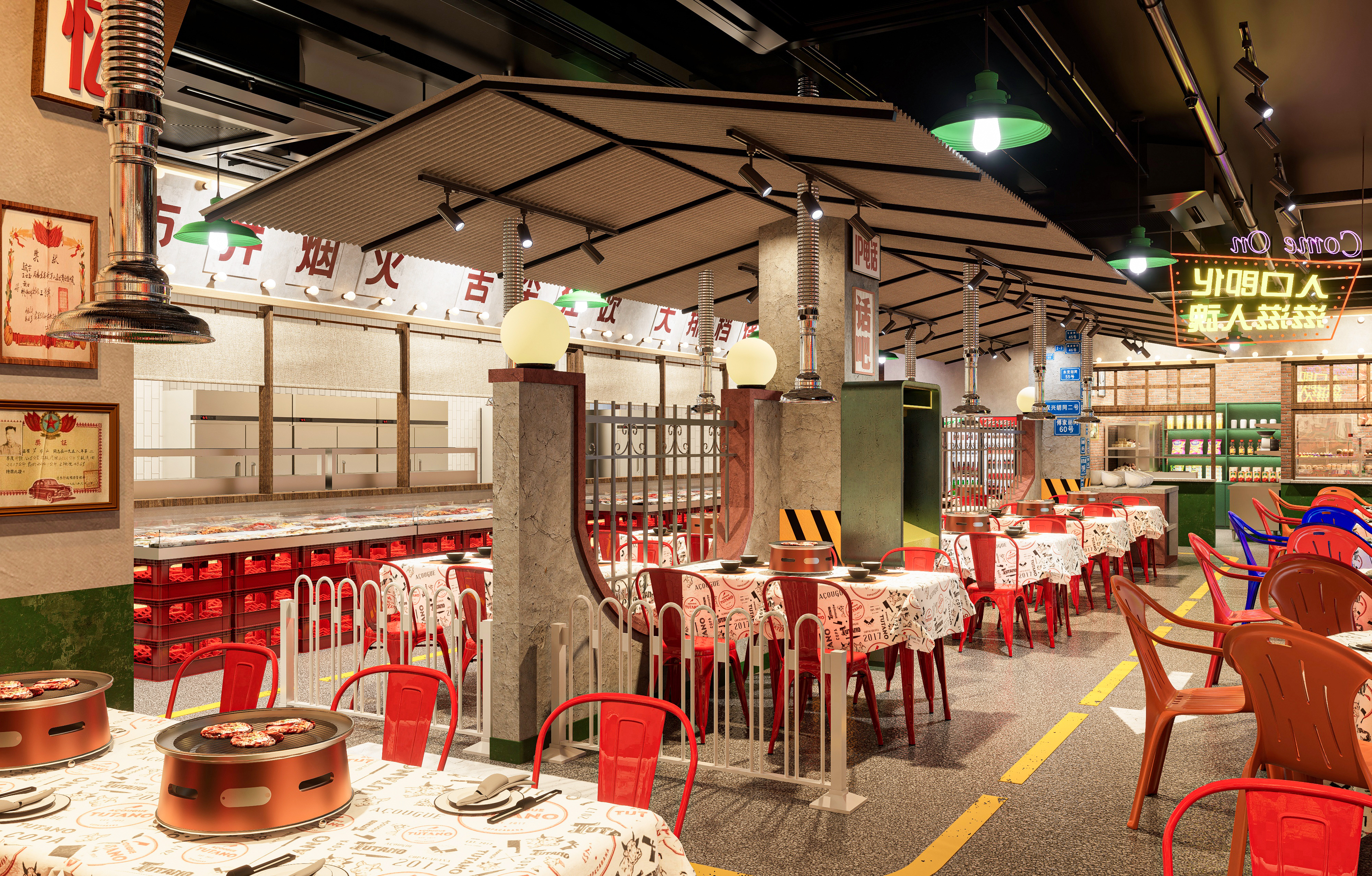 布小蛮烤肉大排档丨中国秦皇岛丨哈尔滨汇象创意设计有限公司-11