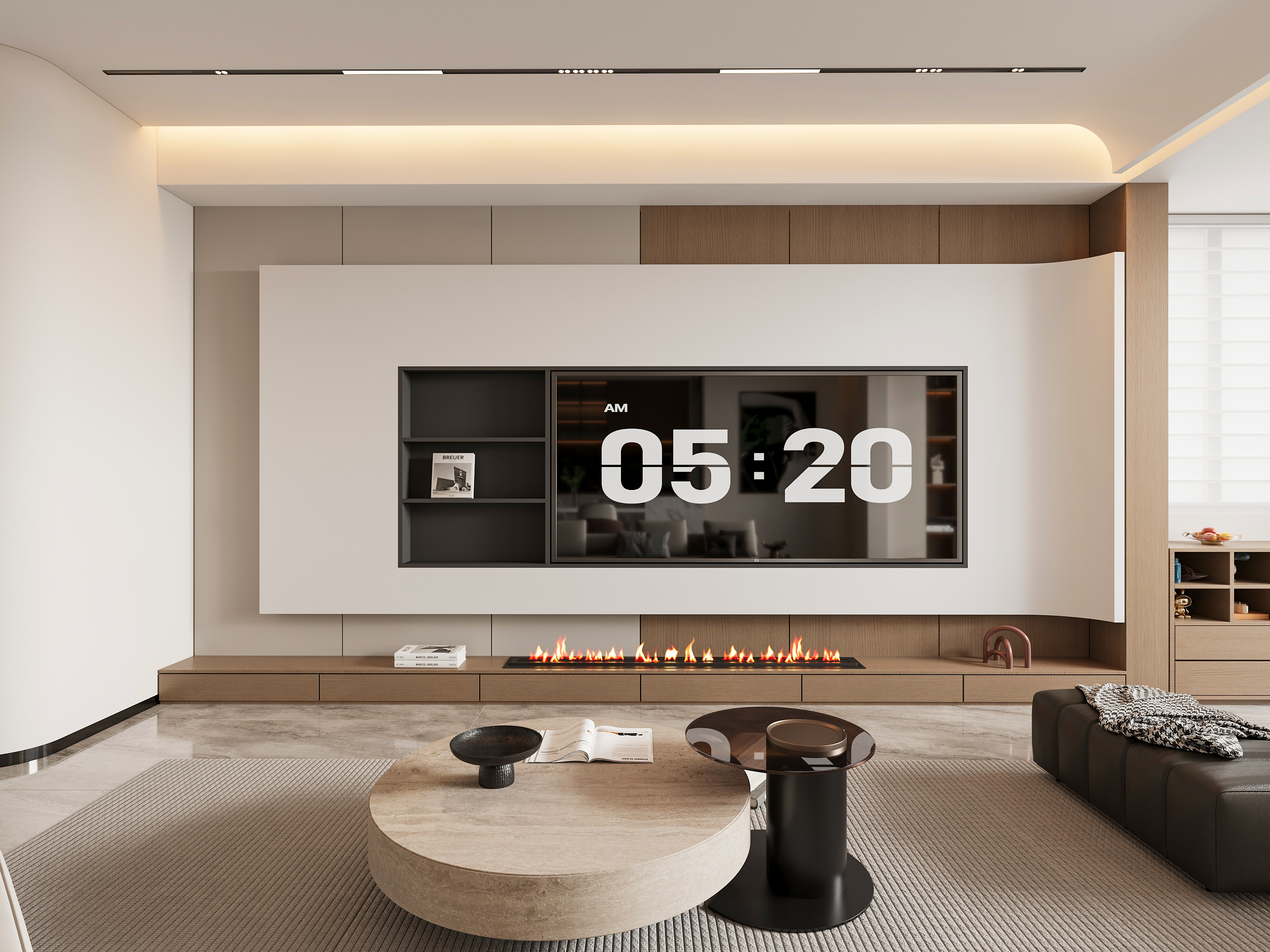 现代意式简约风住宅设计｜高级感藏在细节里-4