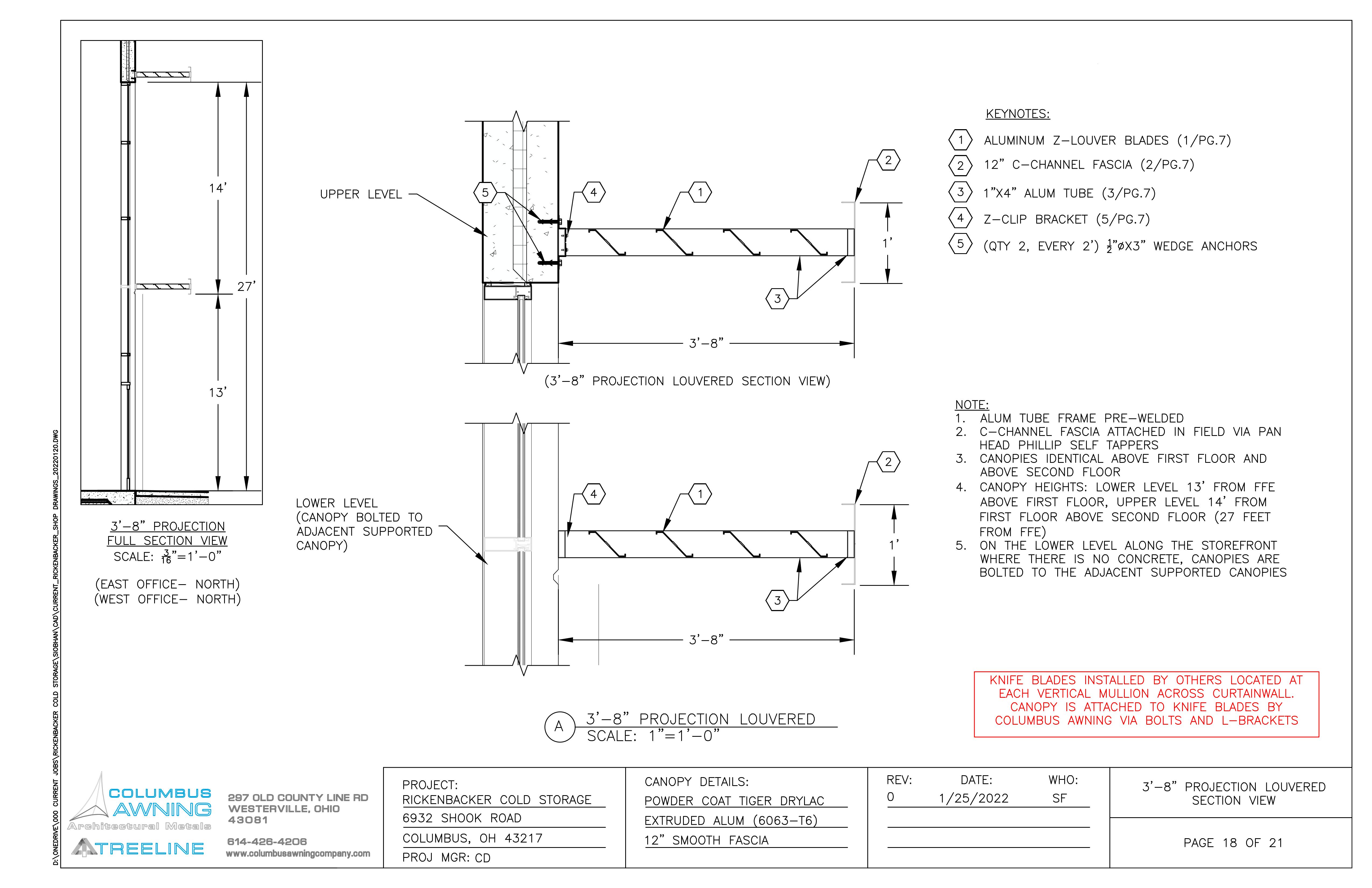 Cantilevered Canopy Project- Rickenbacker Cold Storage-17