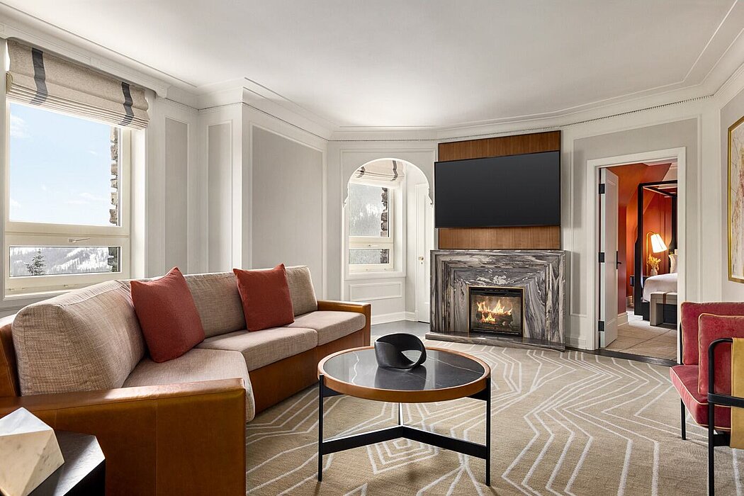 Fairmont Banff Springs 酒店室内设计丨加拿大丨Jeffrey Beers International-2