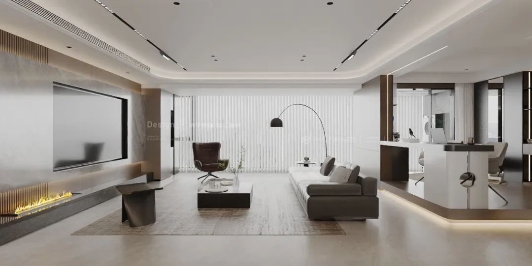 179㎡御湖境 · 木石共舞！意式极简宅的温度几何学丨苏州锦华装饰-18