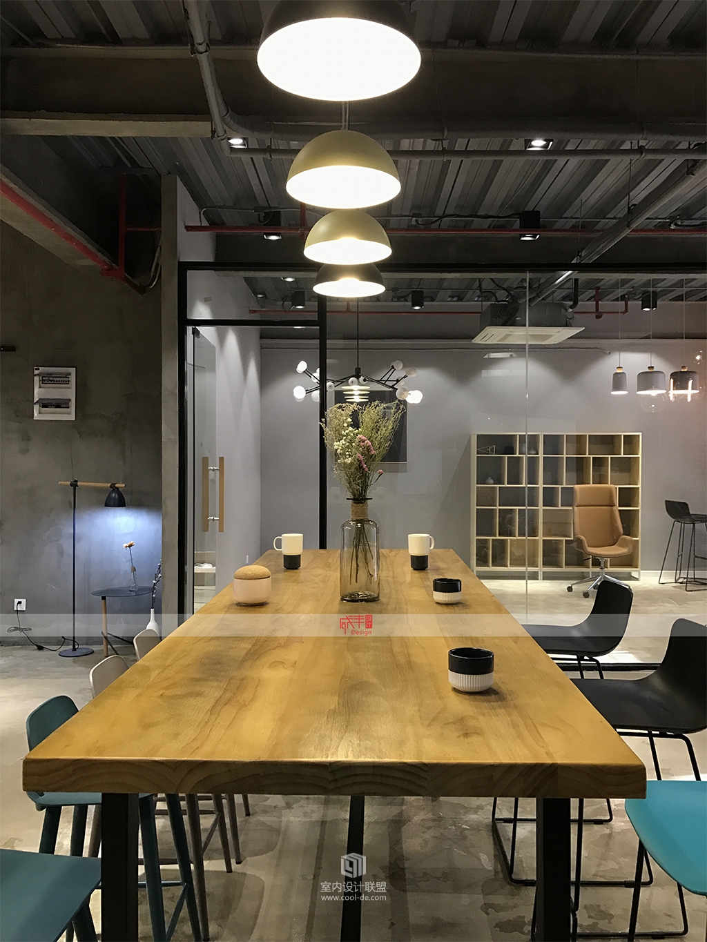 咸丰设计×杭州下沙工作室办公空间-7