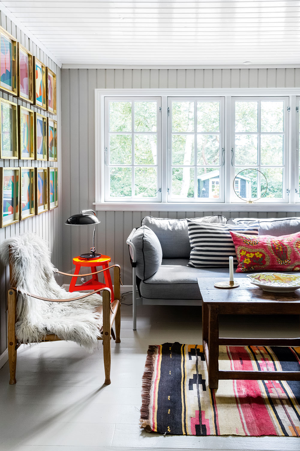 丹麦彩色斑斓的瑞典乡村小屋-4