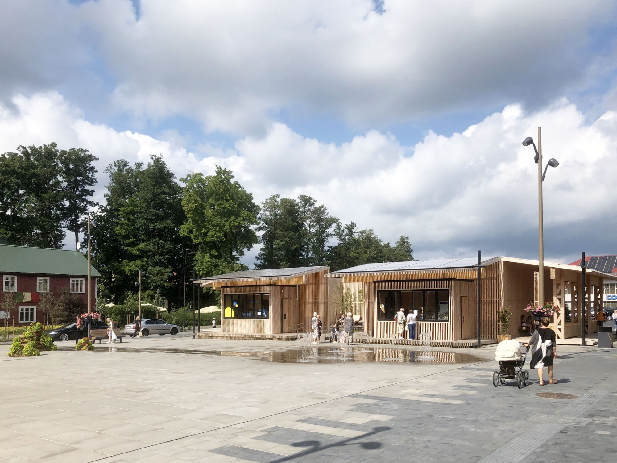 Kärdla 中央广场设计丨爱沙尼亚丨MARLED,Bornstein Lyckefors-3