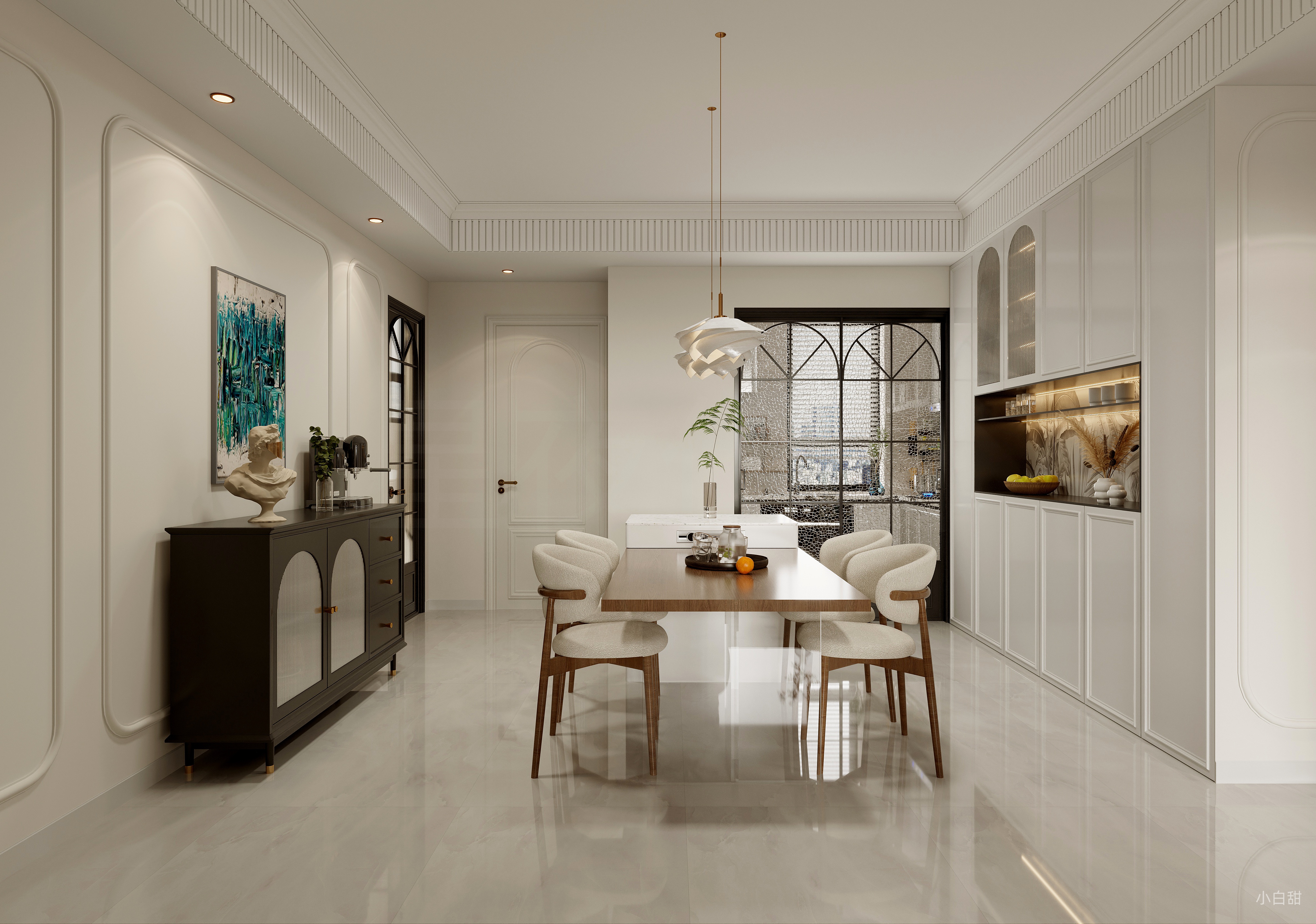 简约美式案例分享~-3