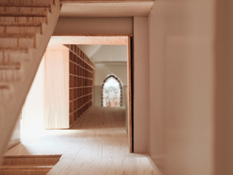 Chapelle de Rebecq改造为图书馆项目丨Binario architectes,NN Studio-35