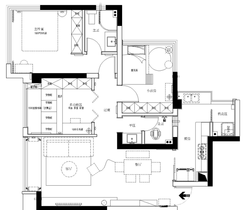 黑白灰的绅士空间丨中国成都-10