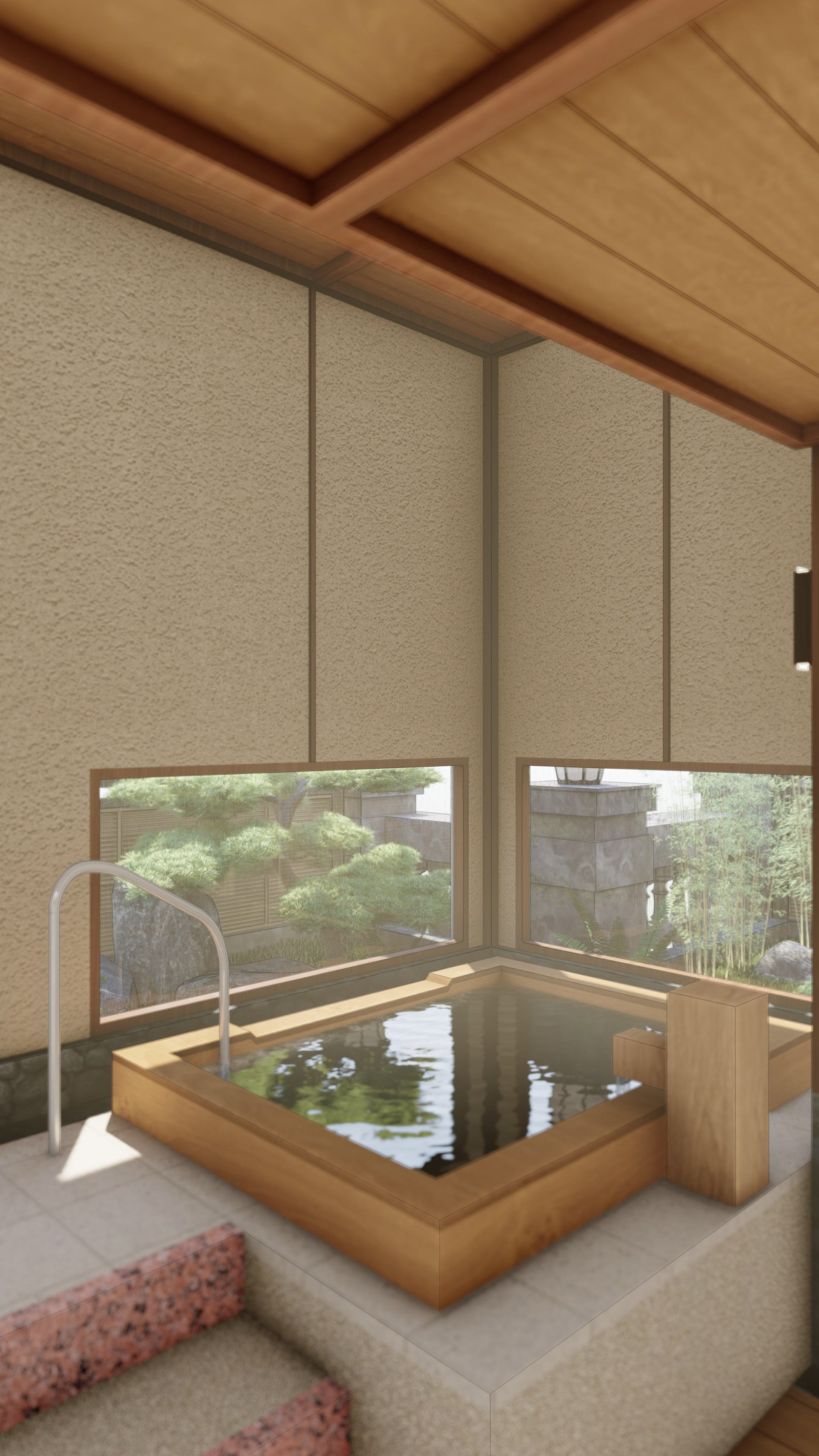 别墅 4F 温泉浴场设计丨越南胡志明市丨SGL Studio 团队-16