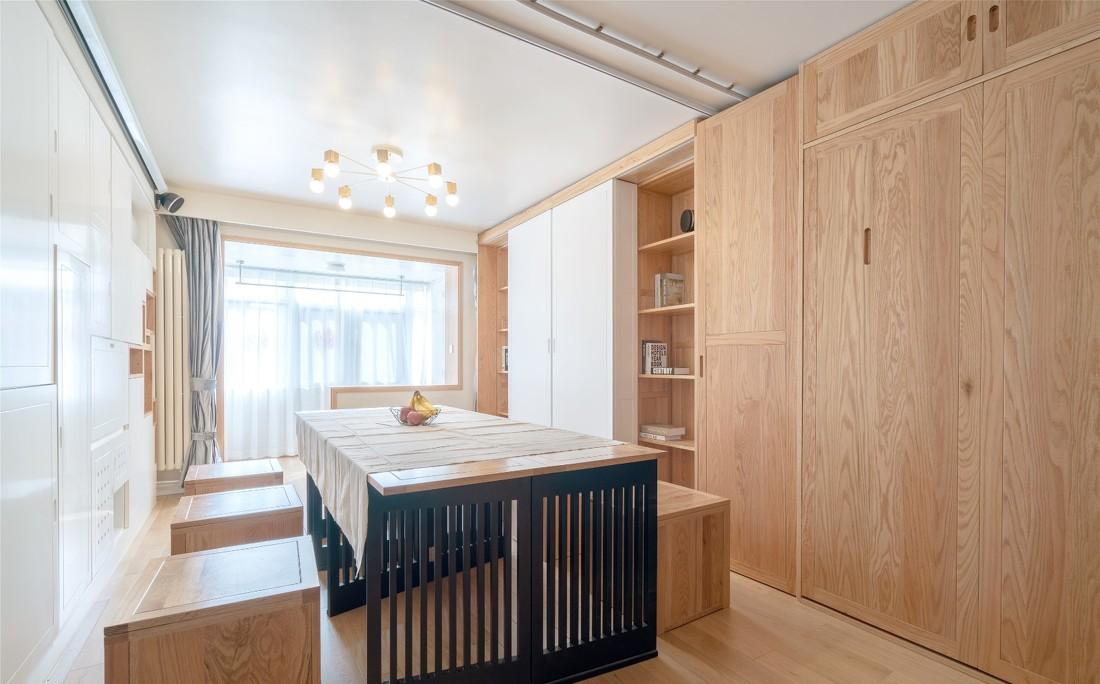 北京老红砖房变形记 | 小户型玩转多床家庭影院-29