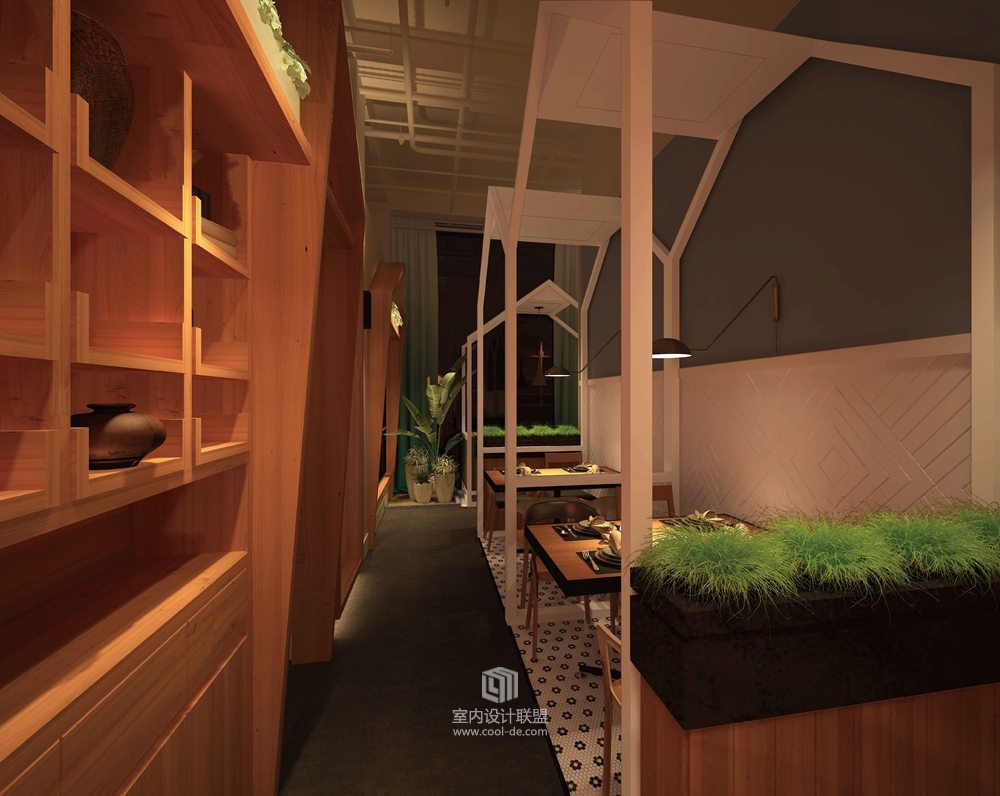 杭州品尚设计-重庆转角一号主题餐厅设计-13