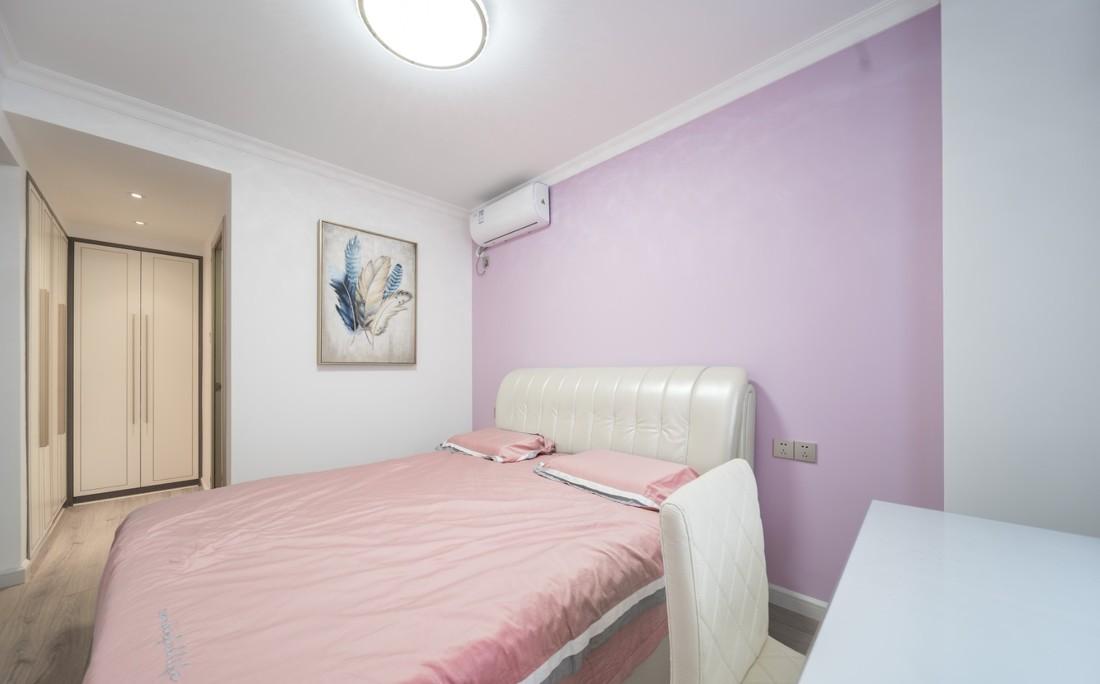 五口之家现代简约全案设计 | 舒适高级,功能丰富-29