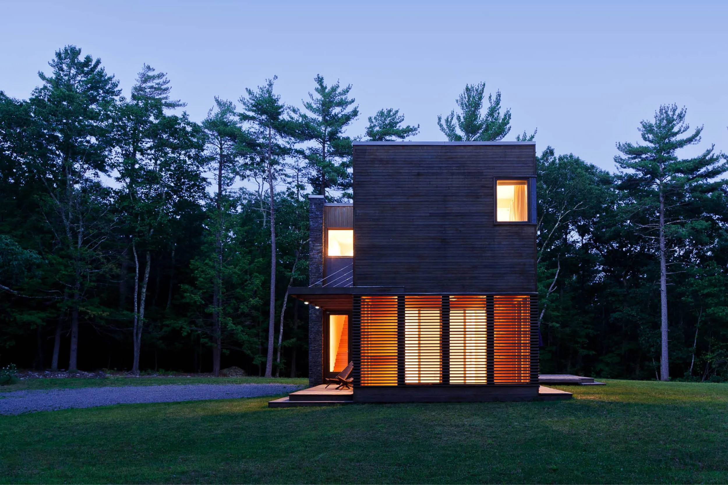 Catskills Suburban现代模块化住宅丨美国纽约丨Resolution:4 Architecture-1