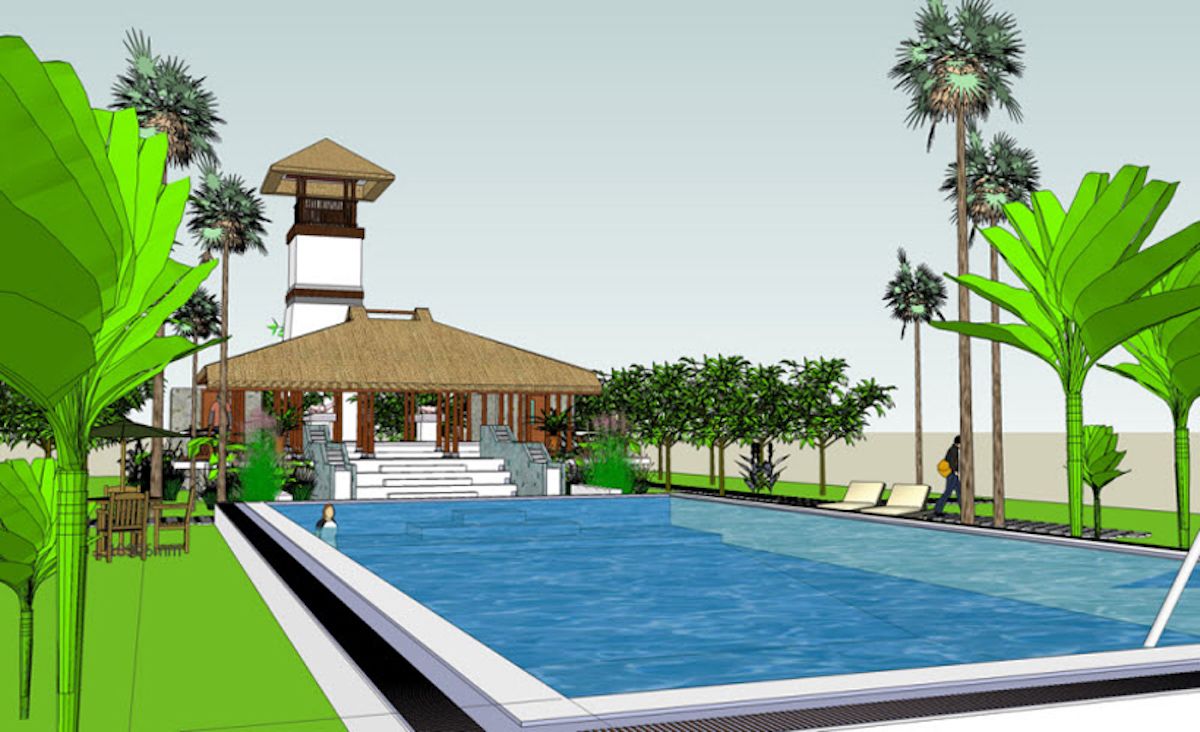 越南南部水乡别墅设计-14