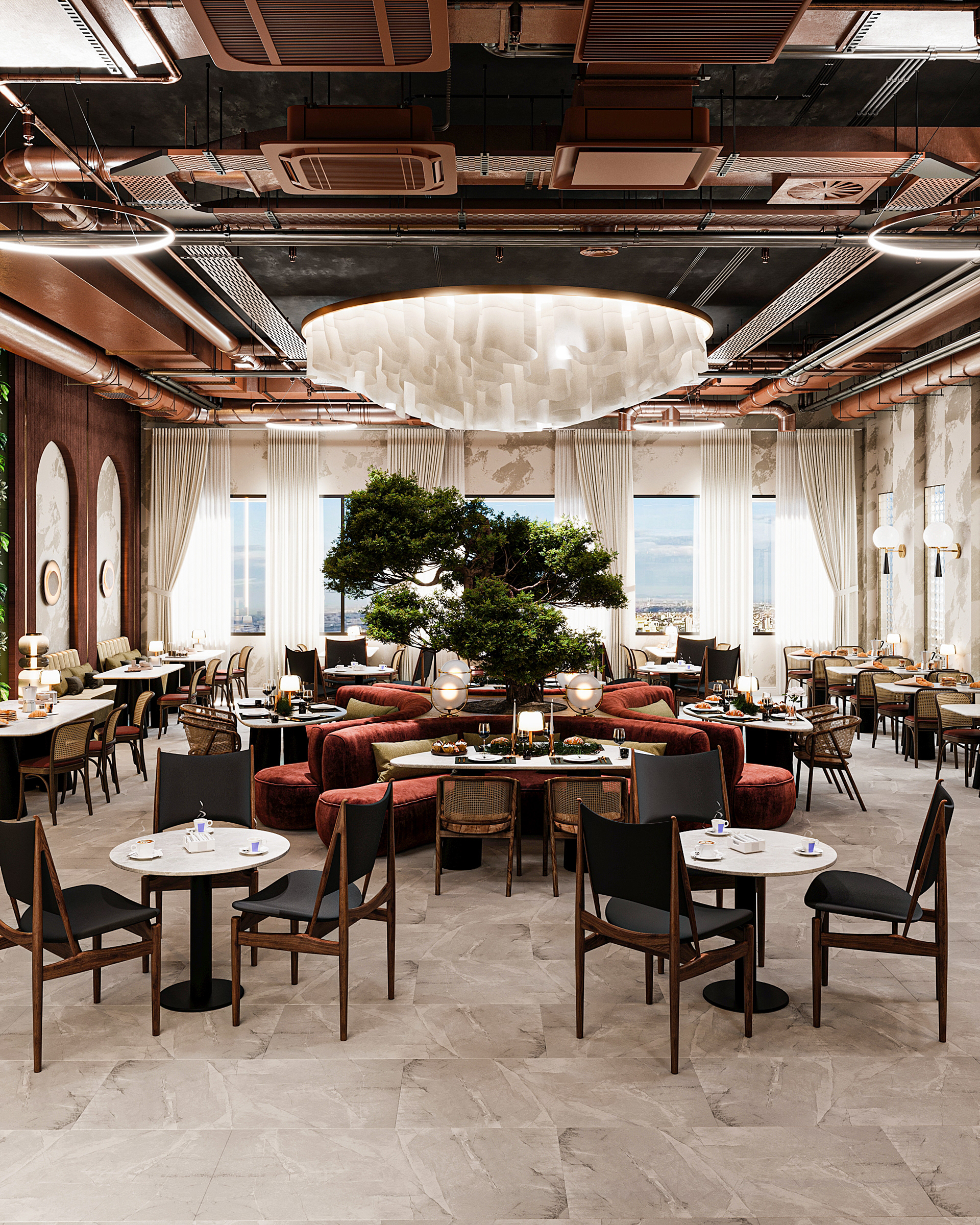 CAFE VE RESTAURANT PROJESİ | SARIYER-14