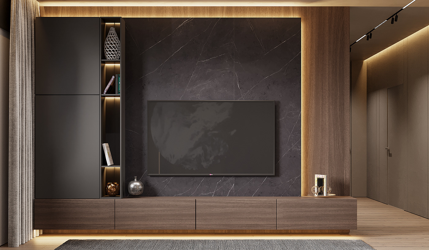 灰色系空间设计 慢享惬意时光-11