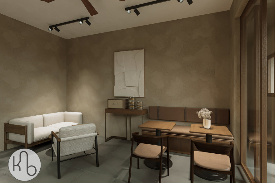 社会咖啡馆和餐厅丨越南胡志明市丨K&Bstudio-29