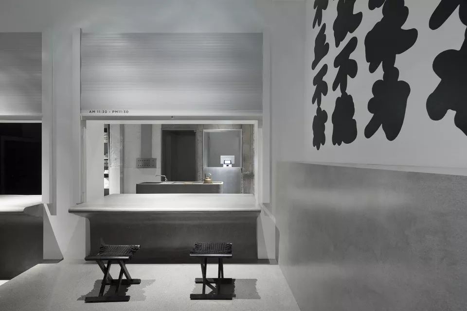 北京隐蔽网红拉面店,清水泥风诠释兰州文化-30