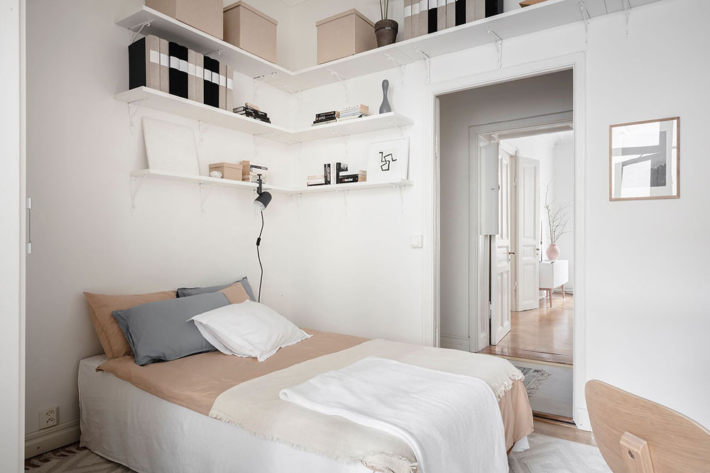 瑞典哥德堡 86 平米白色优雅公寓,温暖细节展现大师级设计-26