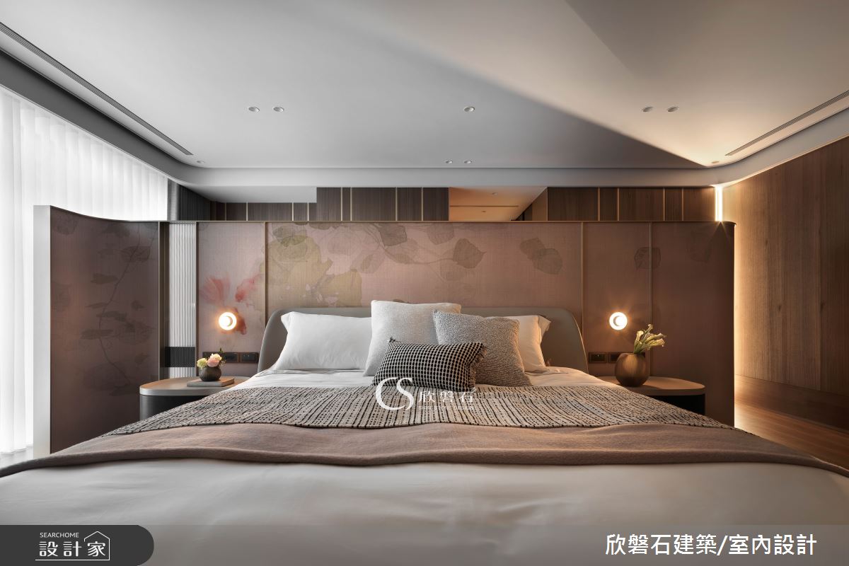 欣磐石·74  寶輝秋紅谷VIII·混搭風·95坪設計案例丨欣磐石建築.空間規劃-23