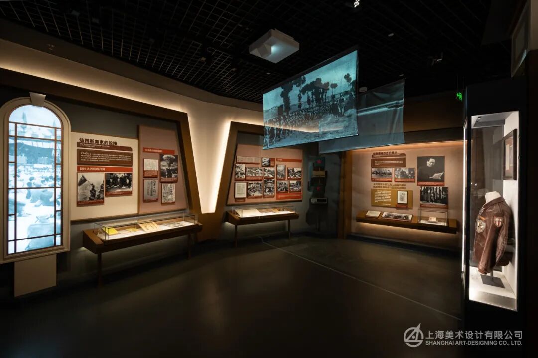 上美陈展丨《正义昭昭大道同行——战后审判与世界和平主题展览》在上海淞沪抗战纪念馆开幕-11