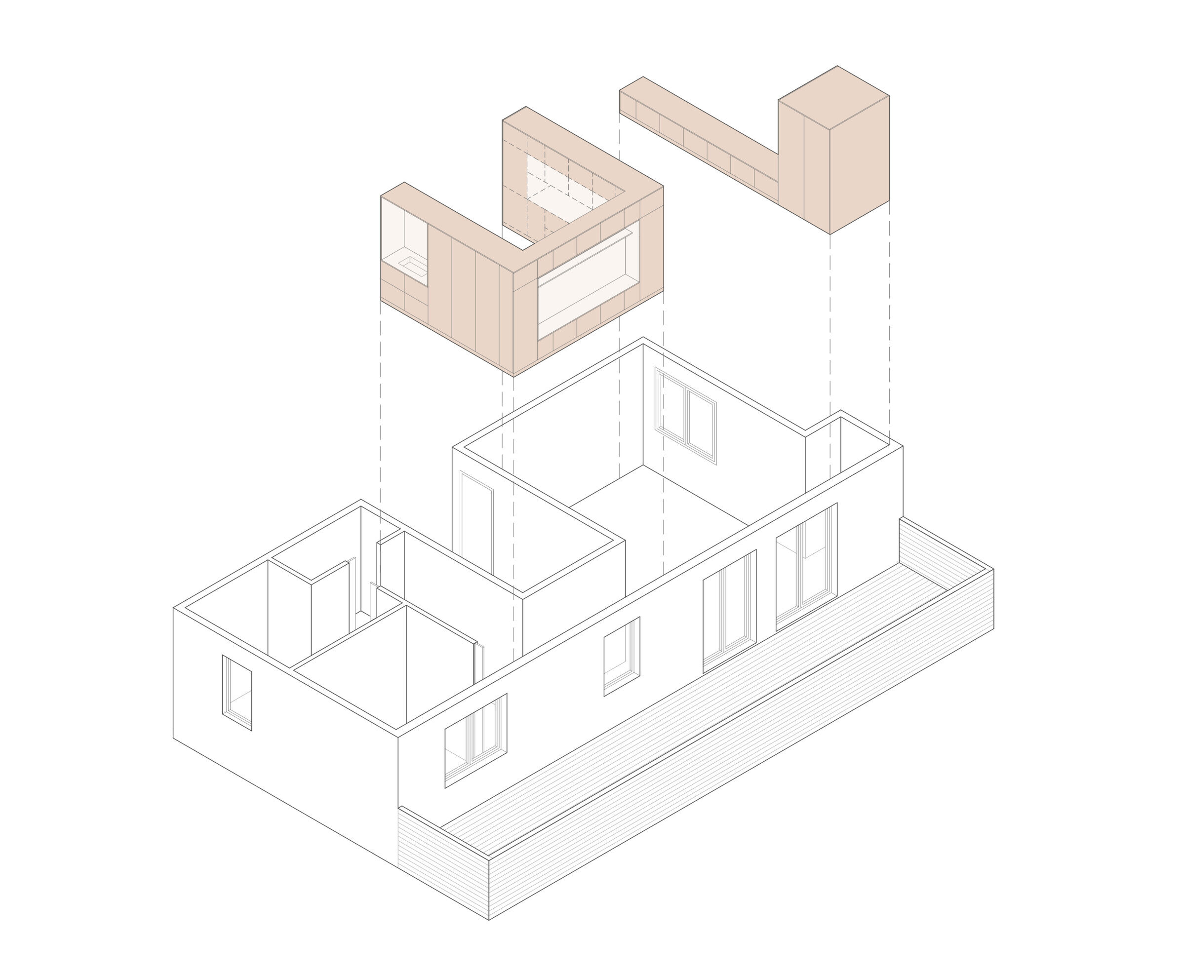 现代全能实验室 · 西班牙巴塞罗那 U 形空间公寓设计丨Allaround Lab-16