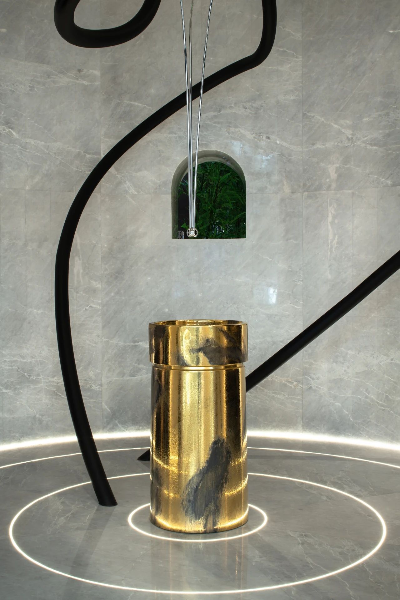 newform 卫浴展厅 | 前卫复古交融,打造情境式体验空间-19