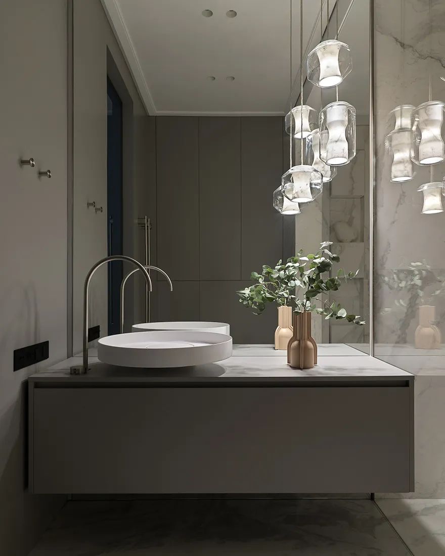 一位年轻女孩 80㎡的家 · 现代简奢丨俄罗斯圣彼得堡丨DE&DE Studio-66