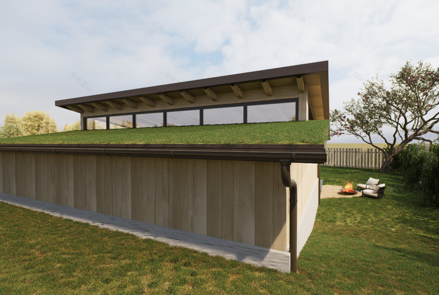 40 m² Relax House | Minimal Wooden Retreat-13