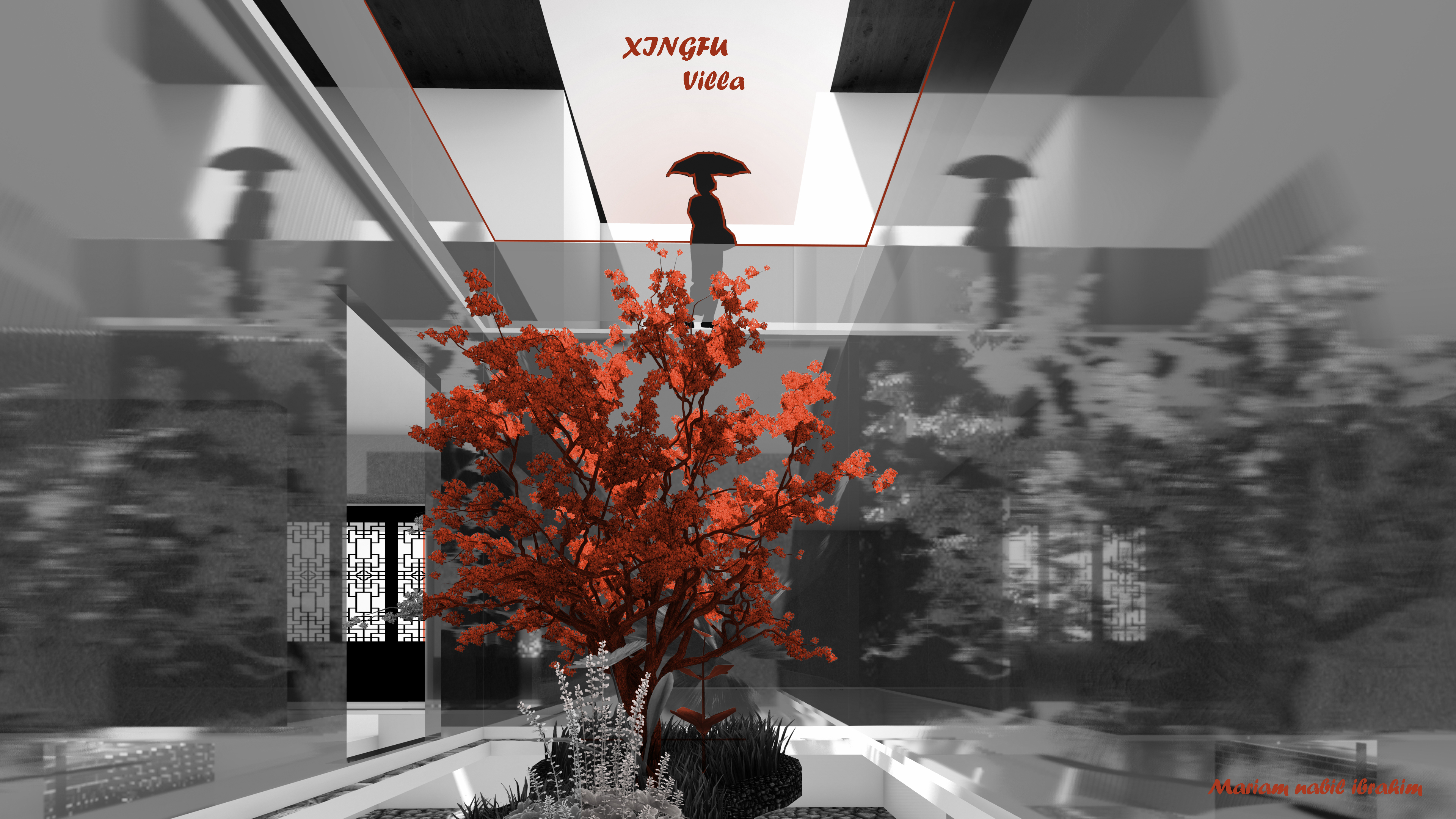 1 day sketch ( villa in china )-1