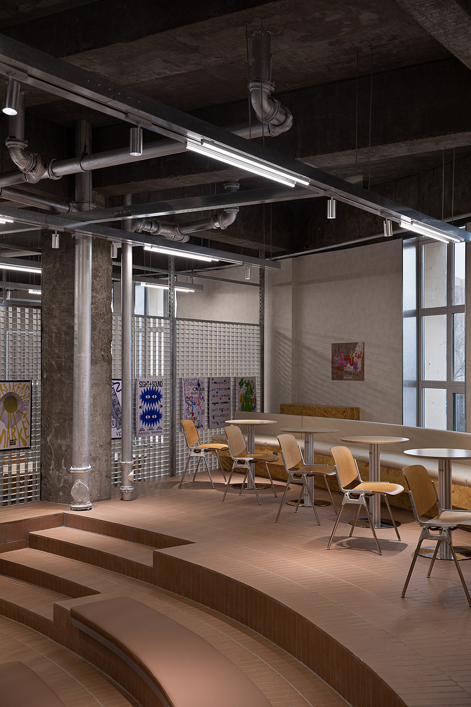 “猛咖”咖啡馆(大庆实验中学店)丨中国大庆丨慢珊瑚设计-95