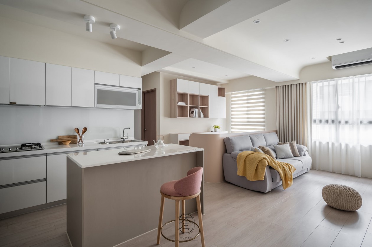 无重量感柔和色调平层设计-2