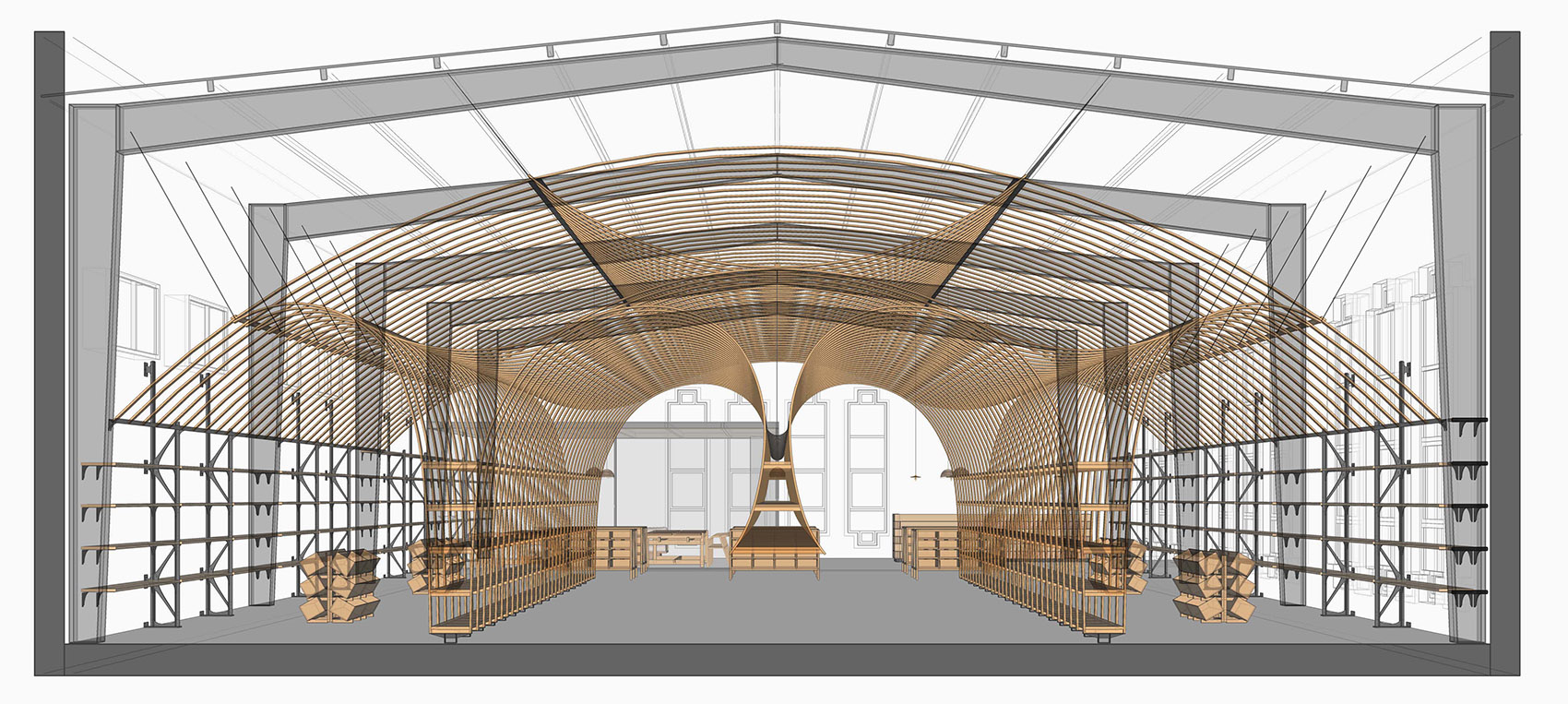 云台冰菊展陈丨中国河南丨LUO studio 罗宇杰工作室-83