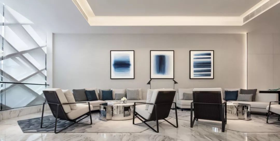 几何律动中的莆田正荣销售中心-26