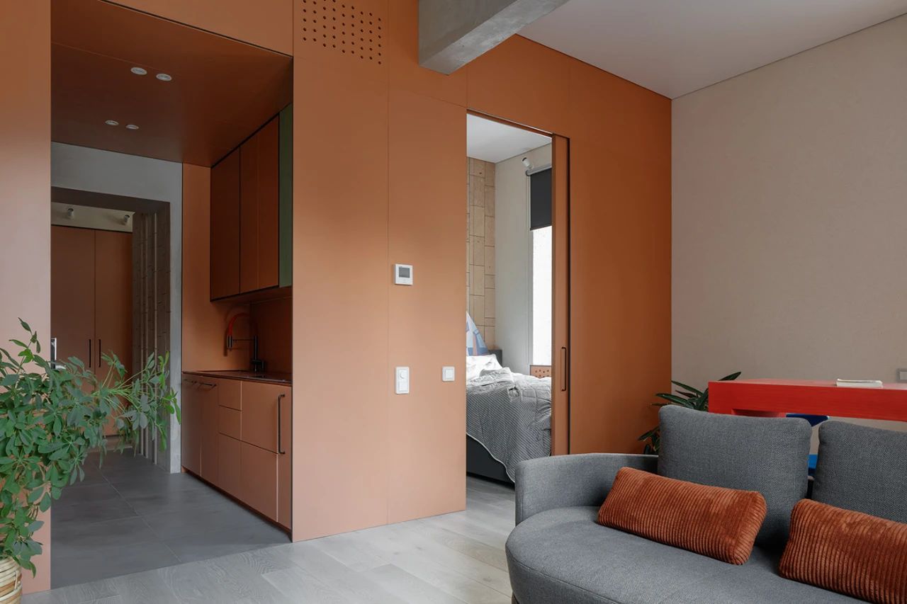 48㎡独居老人的彩色魔盒丨DVEKATI 团队-24