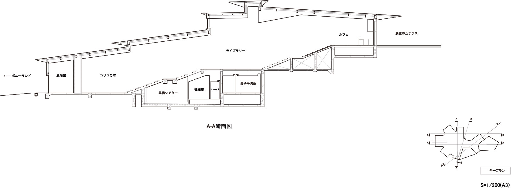 角野荣子儿童文学馆「魔法の文学馆」丨日本东京丨隈研吾建筑都市设计事务所-48