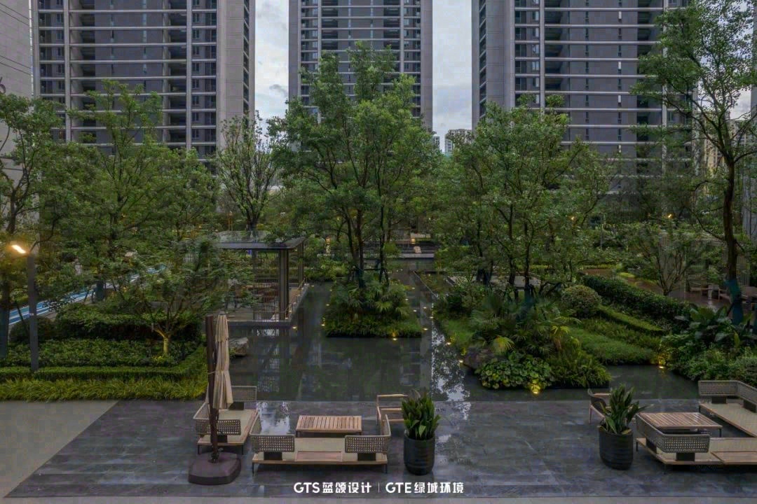 森活绿洲 无界共融·杭州杭樾润府丨中国杭州丨浙江蓝颂园林景观设计集团有限公司-23