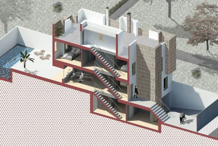 马德里 Montecarmelo 之家丨西班牙马德里丨OOIIO Architecture-65