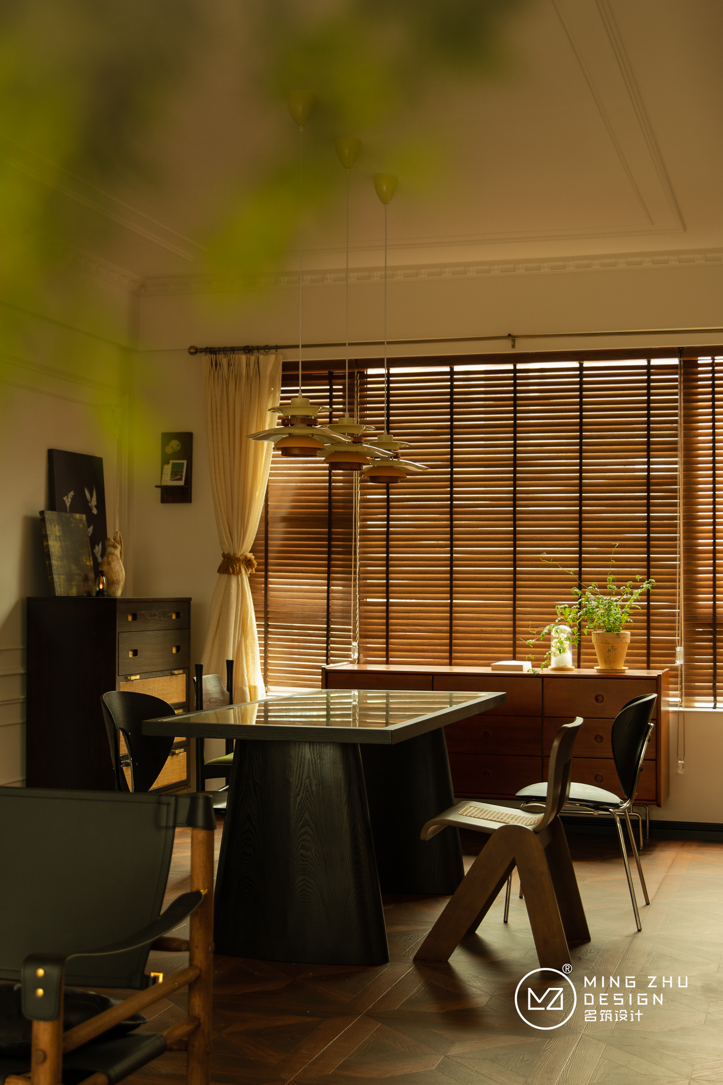 134㎡法式复古风丨中国自贡丨名筑设计-23